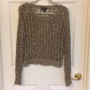 Bebe taupe sweater